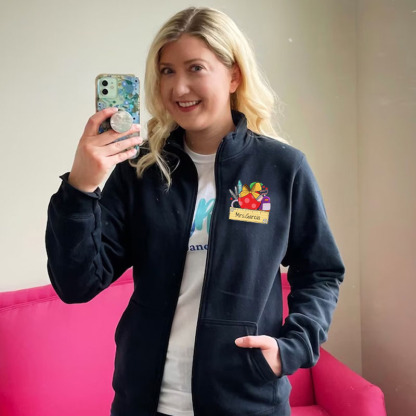 Personalized Teacher Appreciation Pullover Jacket