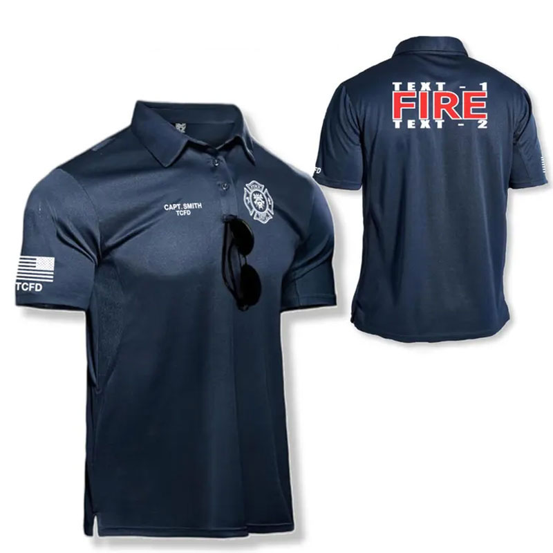 Custom Firefighter Tactical Polos