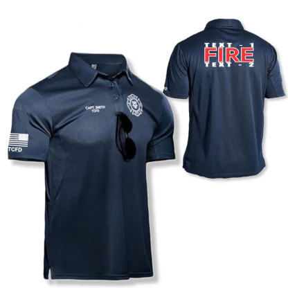 Custom Firefighter Tactical Polos