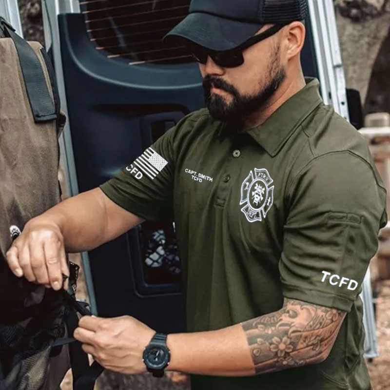 Custom Firefighter Tactical Polos