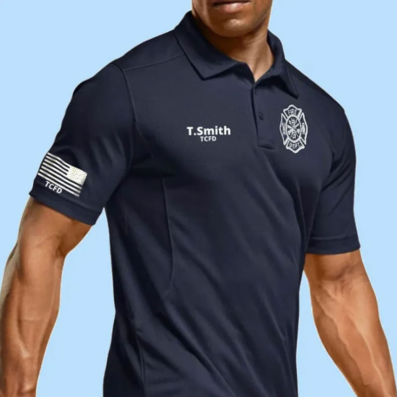 Custom Firefighter Tactical Polos