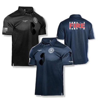 Custom Firefighter Tactical Polos
