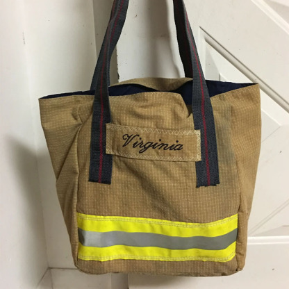 Repurposed Firefighter Bunker Gear Handbags