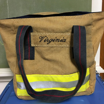 Repurposed Firefighter Bunker Gear Handbags