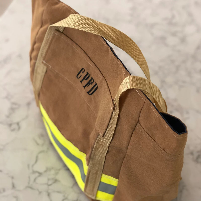 Repurposed Firefighter Bunker Gear Handbags
