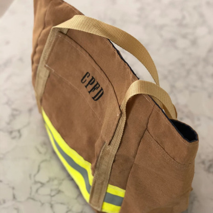 Repurposed Firefighter Bunker Gear Handbags
