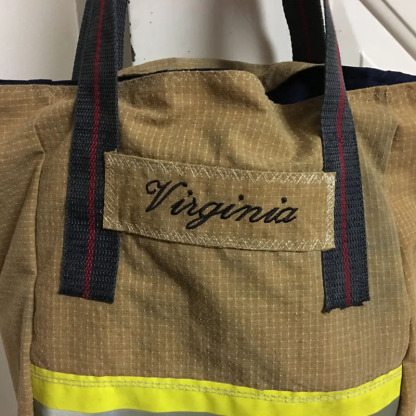 Repurposed Firefighter Bunker Gear Handbags