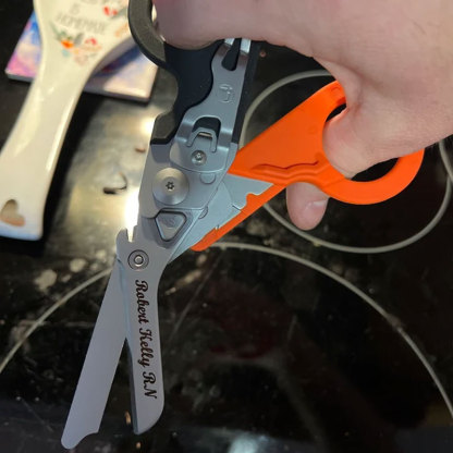 Laser Engraved Paramedic Gift Medical Shears, Gift for EMT, EMS, Firefighter, Nurse