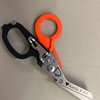 Laser Engraved Paramedic Gift Medical Shears, Gift for EMT, EMS, Firefighter, Nurse