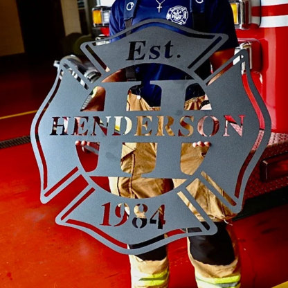 Personalized Firefighter Gift, First Responder Gift