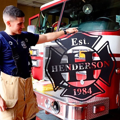 Personalized Firefighter Gift, First Responder Gift