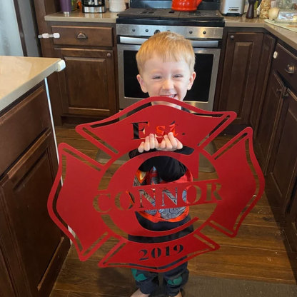 Personalized Firefighter Gift, First Responder Gift
