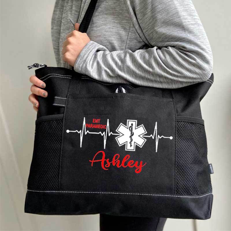 Custom EMT Paramedic Bag Tote Bag