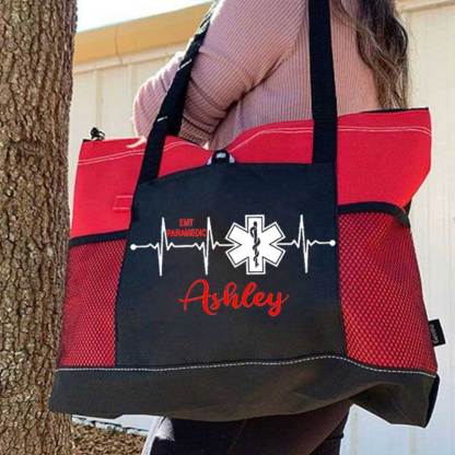 Custom EMT Paramedic Bag Tote Bag