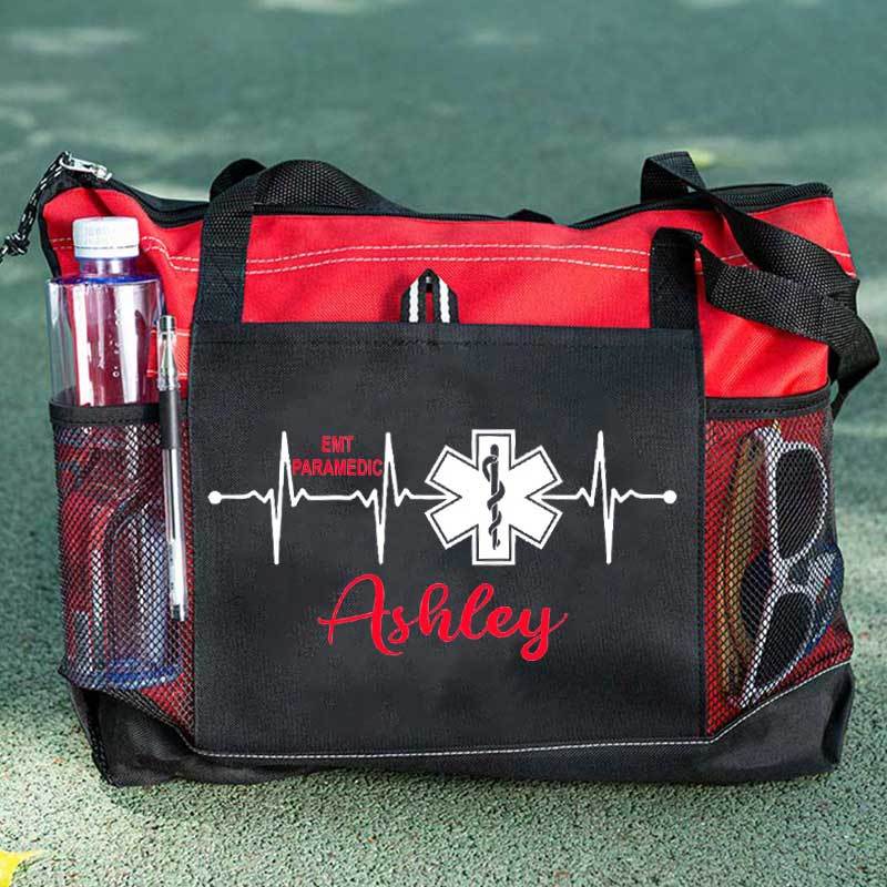 Custom EMT Paramedic Bag Tote Bag