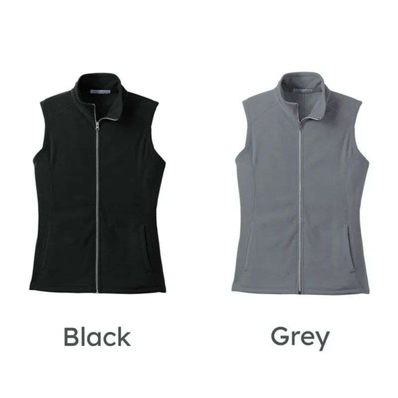 Personalized RN Embroidered Fleece Vest