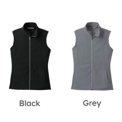 Personalized RN Embroidered Fleece Vest
