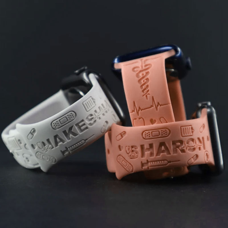 Nurse Medical Field Personalized Engraved Watch Band