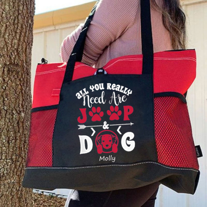 You Are Really Need Are Jeep & Dog - Custom Tote Bag