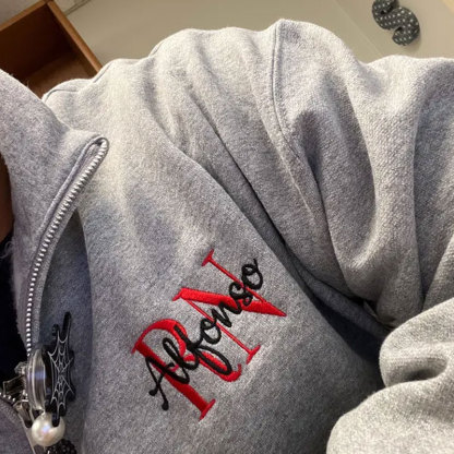 Nurse Sweatshirt 1/4 Zip Embroidered Sweatshirt for RN, Nursing Student