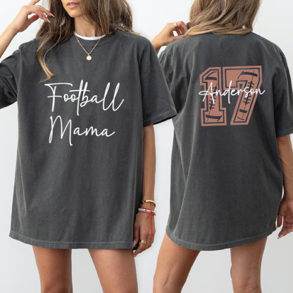 Custom Football Familily Shirt Comfort Oversize Shirt