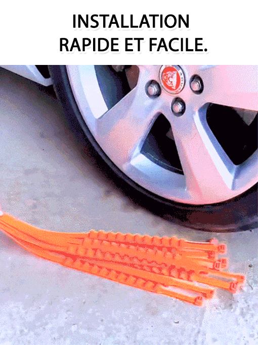 【Approuvé par les équipes de secours professionnelles】🧰 Plus besoin de changer de pneu, les mains restent propres : il suffit de tirer d’une seule main pour monter et démonter le pneu en seulement 10 secondes.