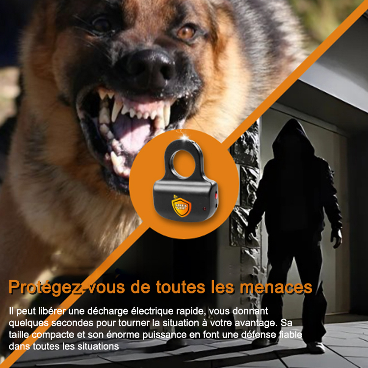 Porte-clés pistolet paralysant