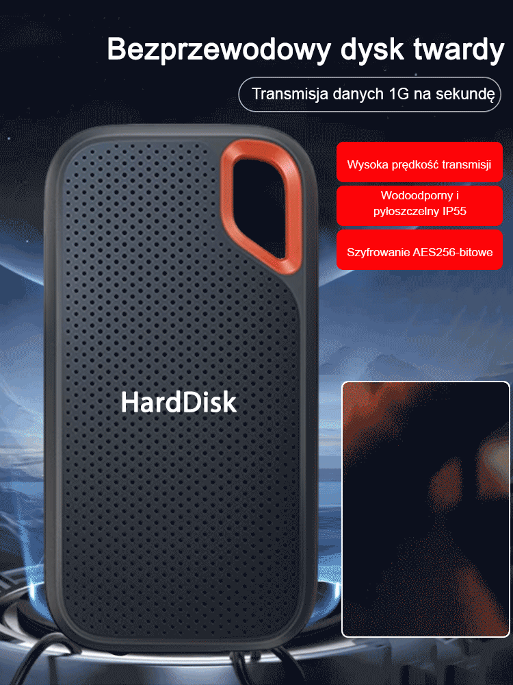 Disque dur mobile SSD haute vitesse