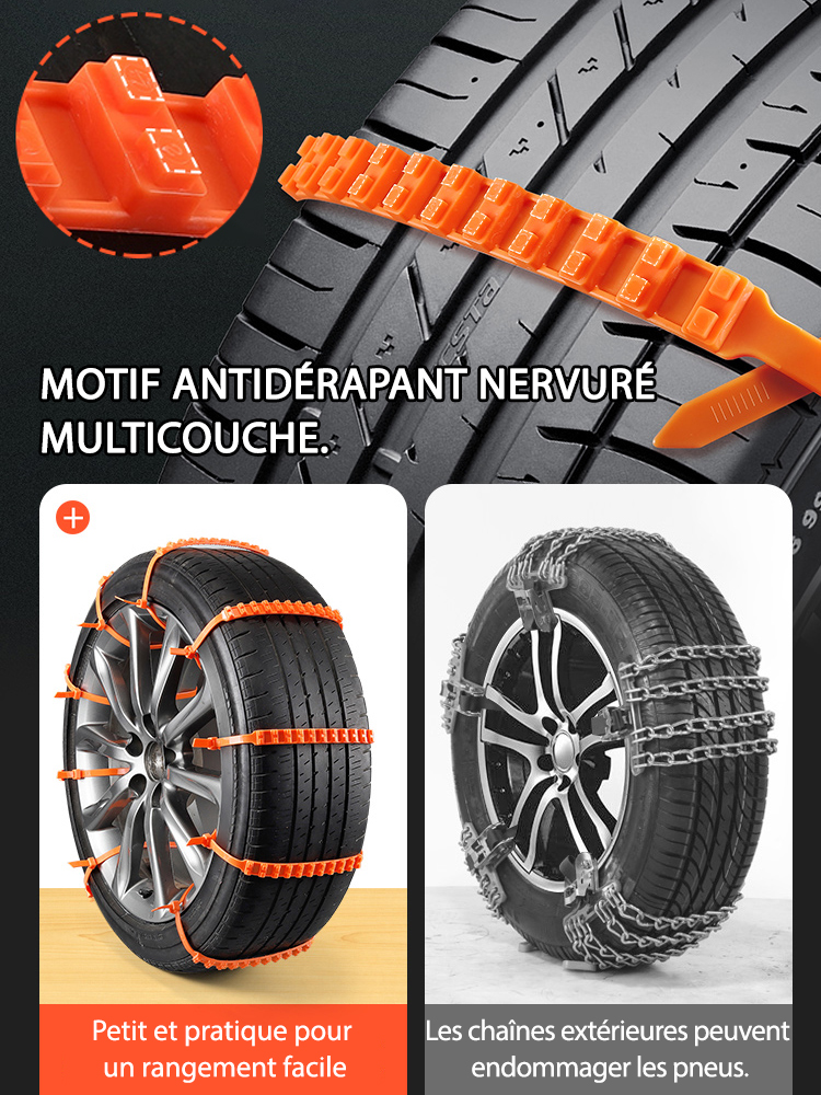 【Approuvé par les équipes de secours professionnelles】🧰 Plus besoin de changer de pneu, les mains restent propres : il suffit de tirer d’une seule main pour monter et démonter le pneu en seulement 10 secondes.