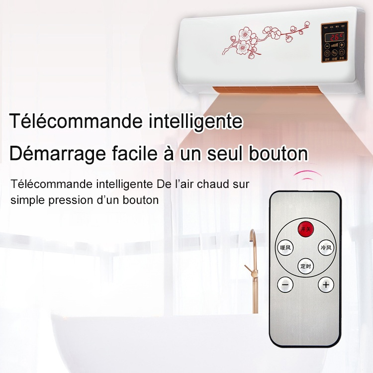  Essai gratuit : ❄️ Refroidissez rapidement 120 m² en 3 secondes. Fonctions de chauffage et de refroidissement, silencieuses et économes en énergie, avec contrôle intelligent de la température !