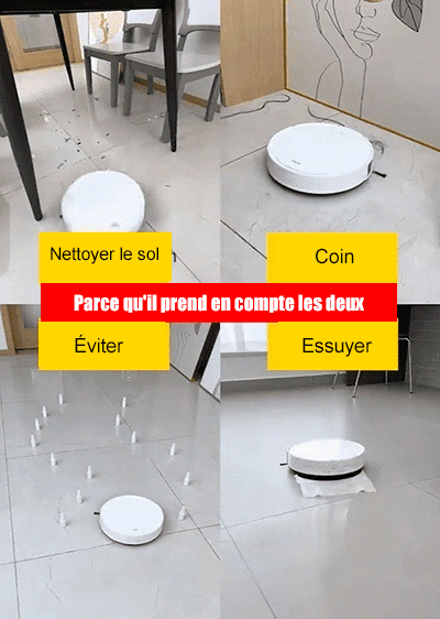 [Recommandé par des millions de blogueurs] Robot pour balayer les sols
