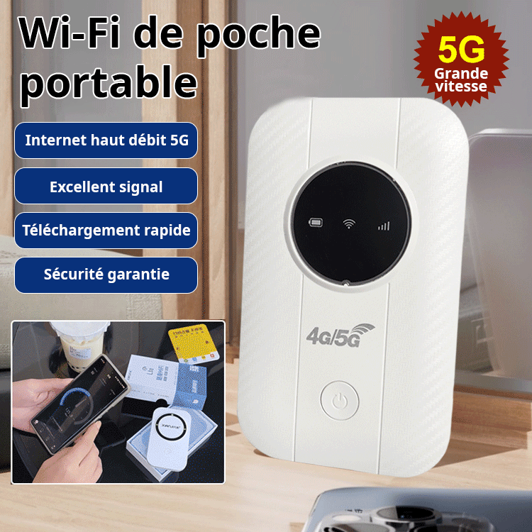Wifi portable universel haute vitesse dans le monde entier
