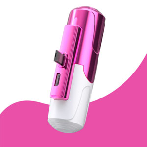 Banque d'alimentation portable à mini capsule