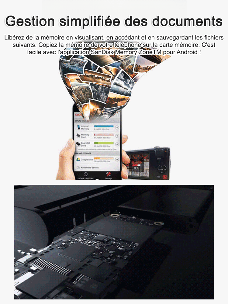 Disque dur mobile SSD haute vitesse