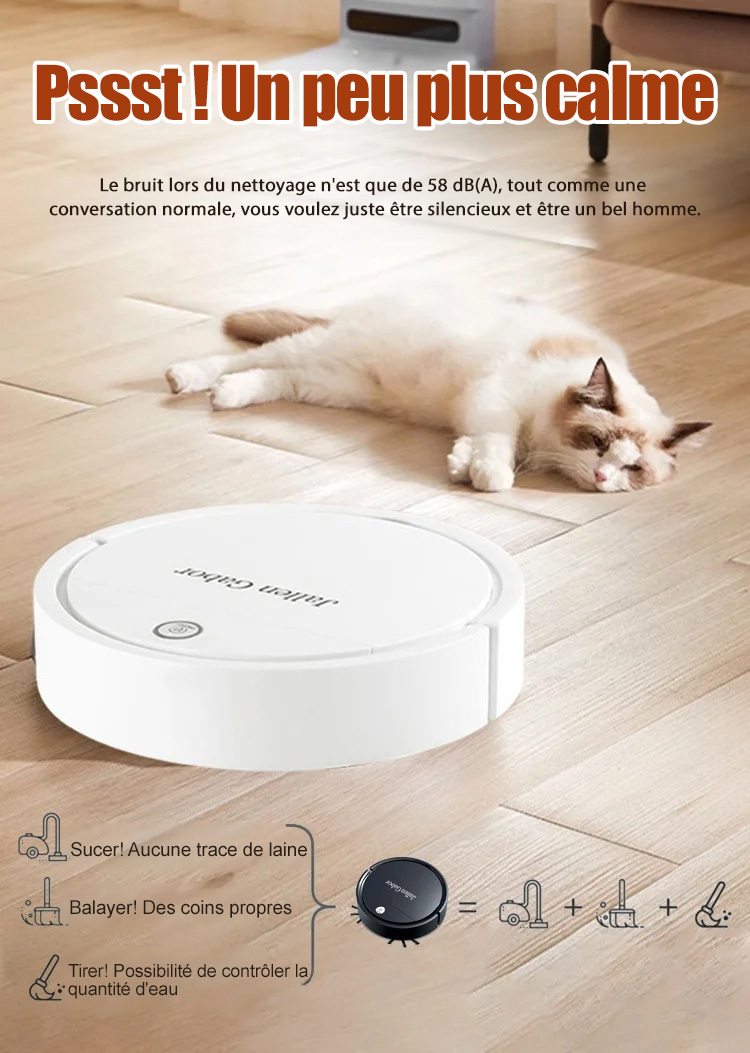 [Recommandé par des millions de blogueurs] Robot pour balayer les sols