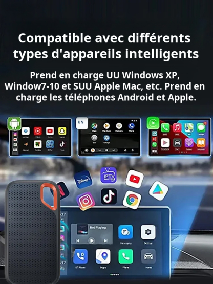 Disque dur mobile SSD haute vitesse