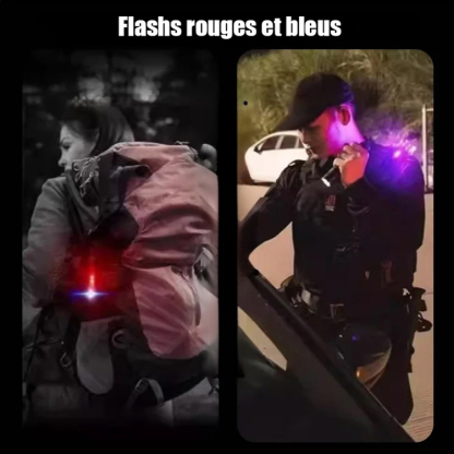 【Essai gratuit】【Trois-en-un multifonctionnel】Lampe de poche SOS d'urgence. 💡 Plusieurs modes d'éclairage, dont forte luminosité, faible luminosité et clignotant, parfaits pour toutes les situations !