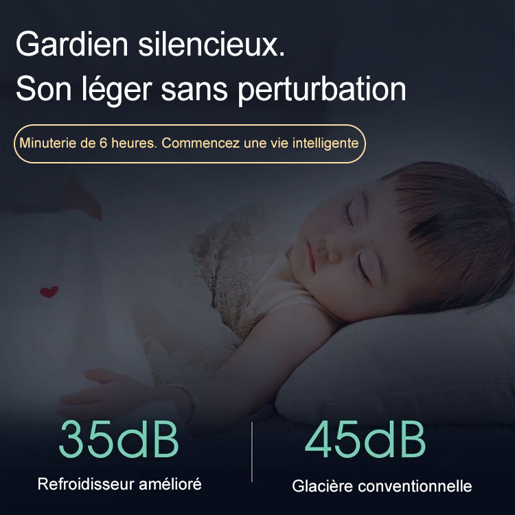  Essai gratuit : ❄️ Refroidissez rapidement 120 m² en 3 secondes. Fonctions de chauffage et de refroidissement, silencieuses et économes en énergie, avec contrôle intelligent de la température !