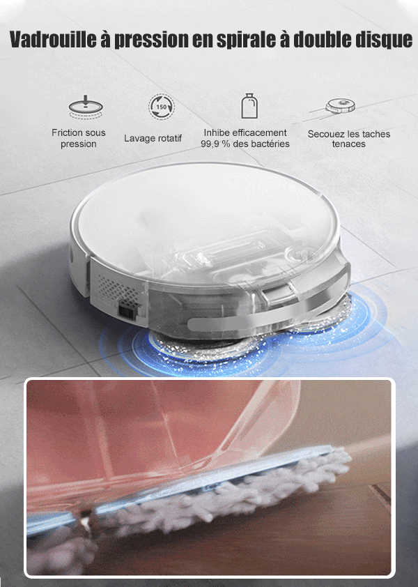 [Recommandé par des millions de blogueurs] Robot pour balayer les sols