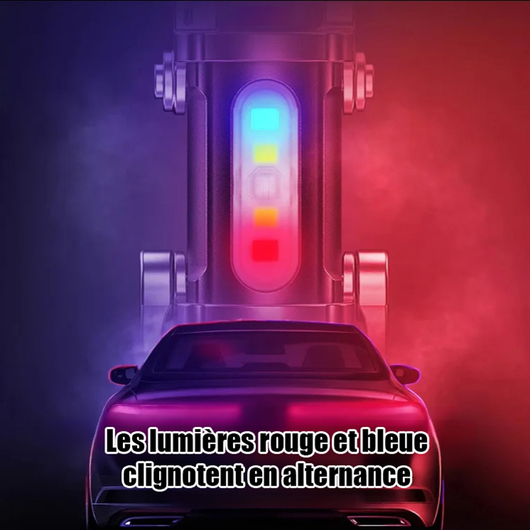 【Essai gratuit】【Trois-en-un multifonctionnel】Lampe de poche SOS d'urgence. 💡 Plusieurs modes d'éclairage, dont forte luminosité, faible luminosité et clignotant, parfaits pour toutes les situations !