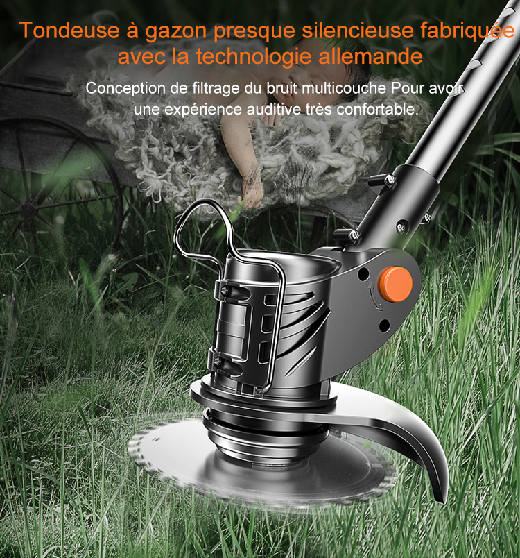 Tondeuse à gazon électrique 