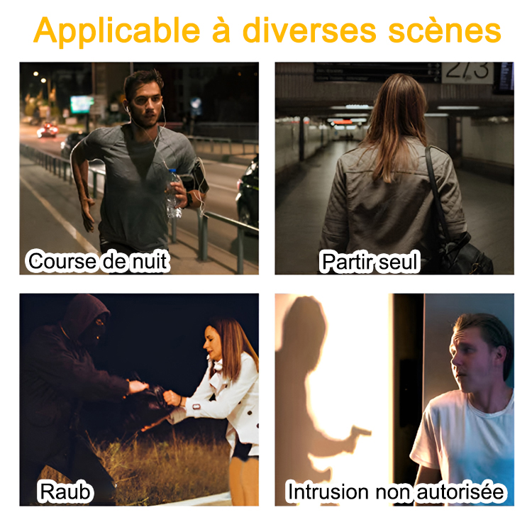 Porte-clés pistolet paralysant