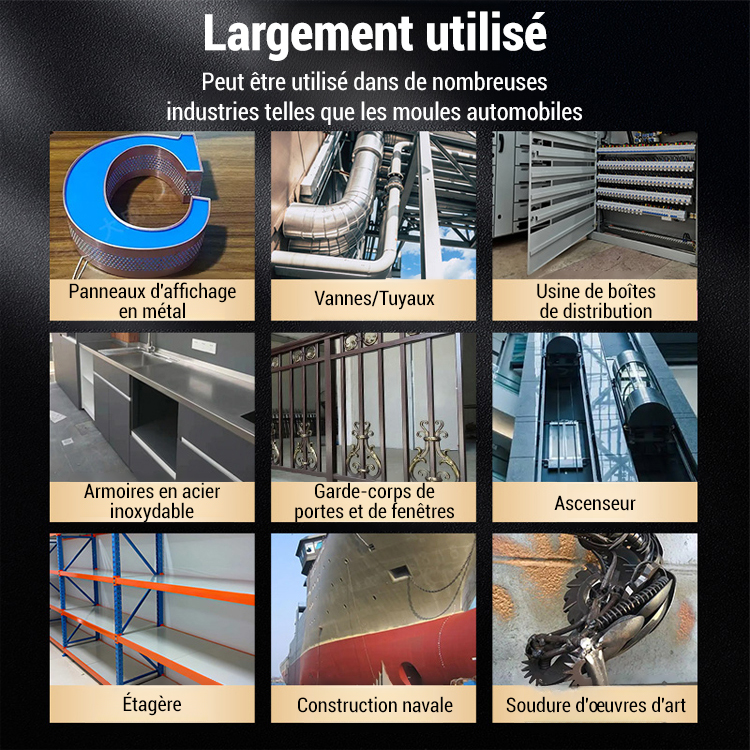 【Essai gratuit】【90℃-480℃ réglable】soudeuse laser portative.👨‍🔧 Peut souder, dérouiller et couper.