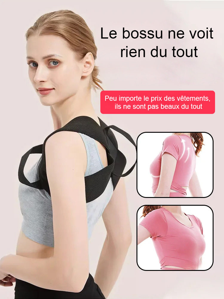 【Essai gratuit】💟C'est comme si une grande main soutenait doucement vos épaules, redressant instantanément votre dos. Cette sensation de détente est tout simplement merveilleuse !