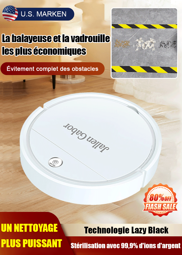 [Recommandé par des millions de blogueurs] Robot pour balayer les sols