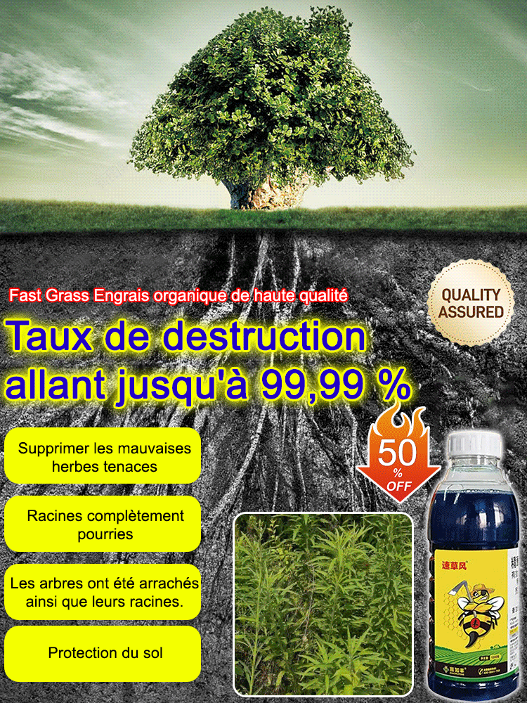 💪Une seule bouteille suffit pour éliminer complètement toutes les mauvaises herbes tenaces et ne pas leur laisser la chance de repousser !