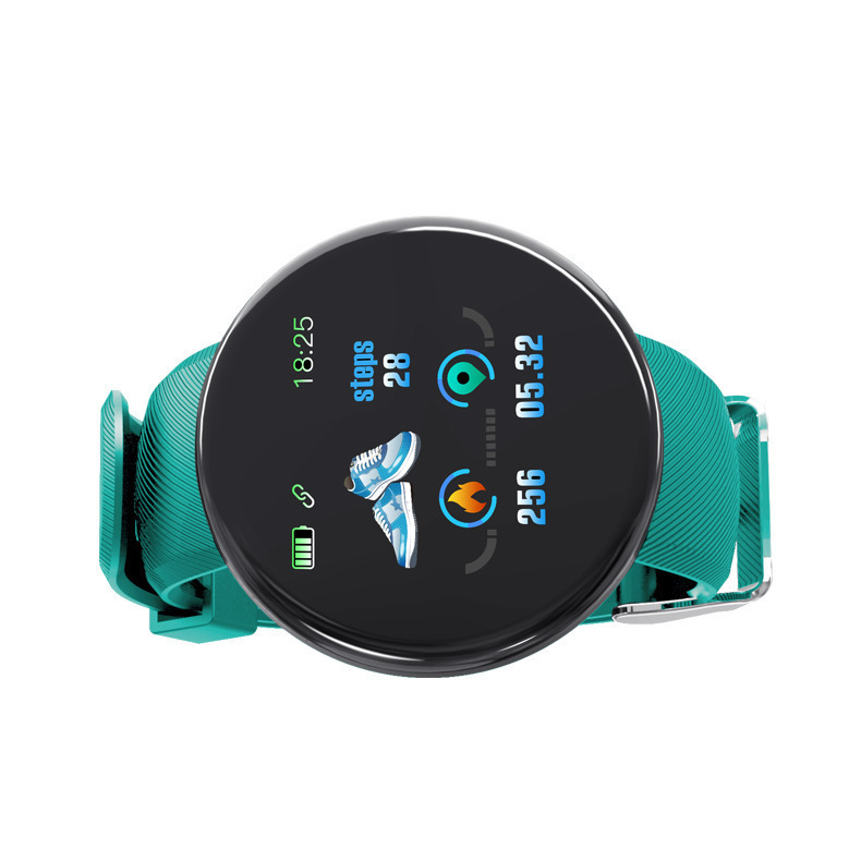 Montre de sport avec surveillance de la fréquence cardiaque et de la pression artérielle D18