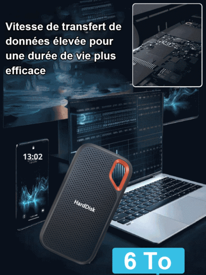 Disque dur mobile SSD haute vitesse