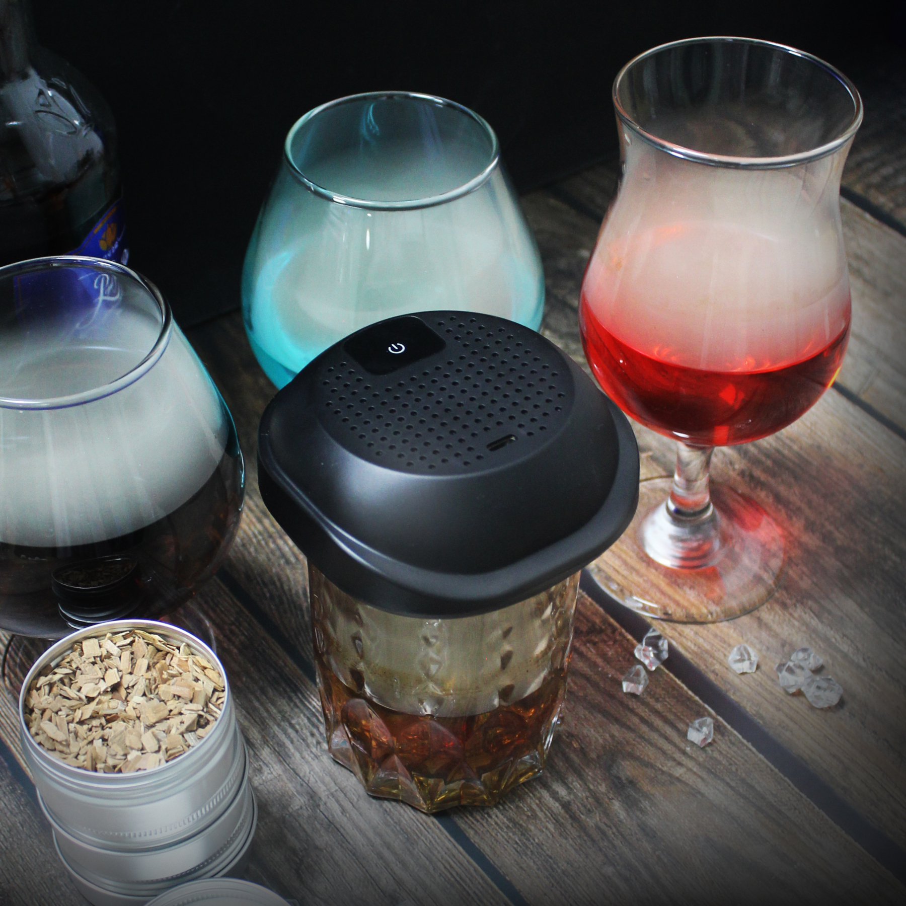 Breze Stiik Electric Whiskey Smoker Kit Replacement Disposable Vape Pod smoking machine