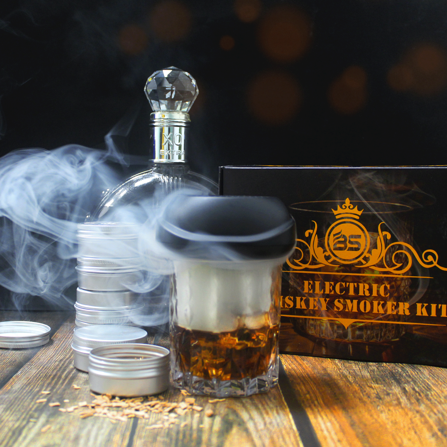 Breze Stiik Electric Whiskey Smoker Kit Replacement Disposable Vape Pod smoking machine